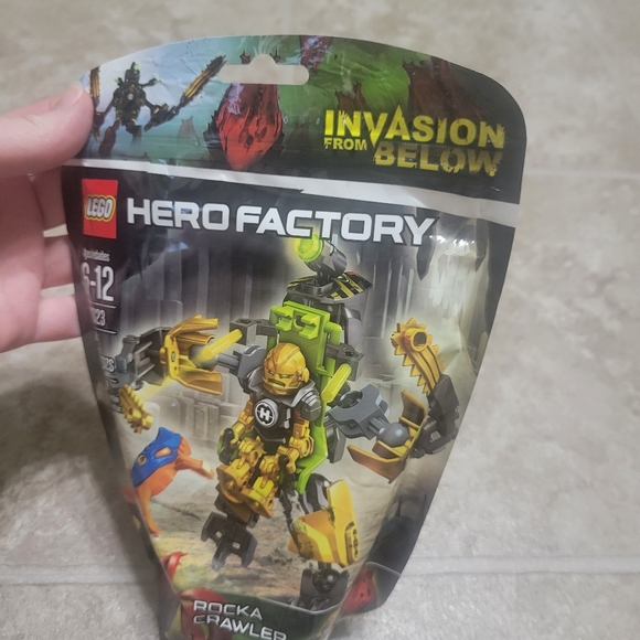 Lego Hero Factory Rocka Crawler NEW 44023 Invasion Below Retired Sealed - Picture 2 of 13